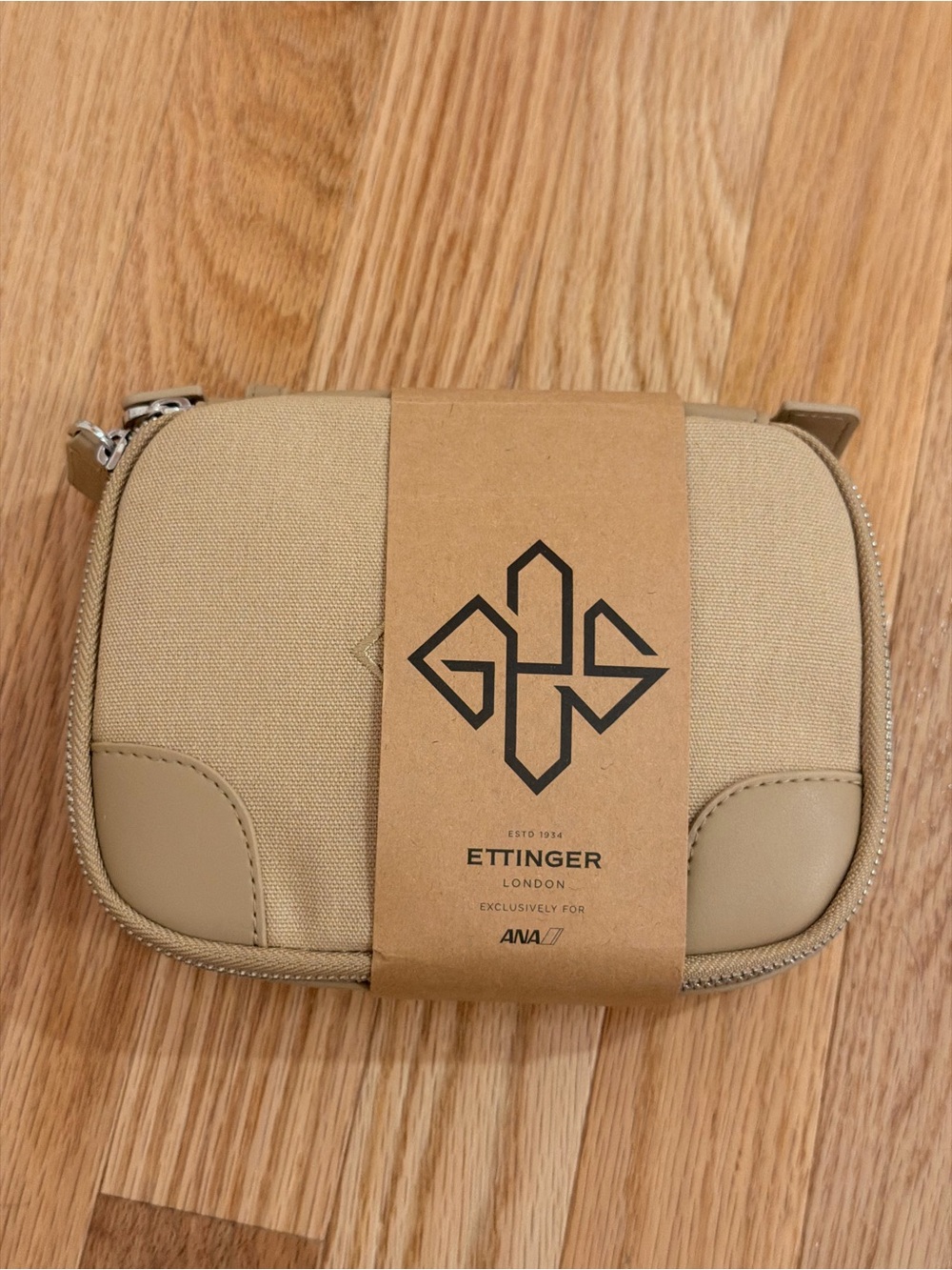 ANA First Class Amenity Kit Toiletry Bag